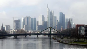 Centrum finansowe Frankfurtu nad Menem jest porównywane przez miejscowych z nowojorskim Manhattanem