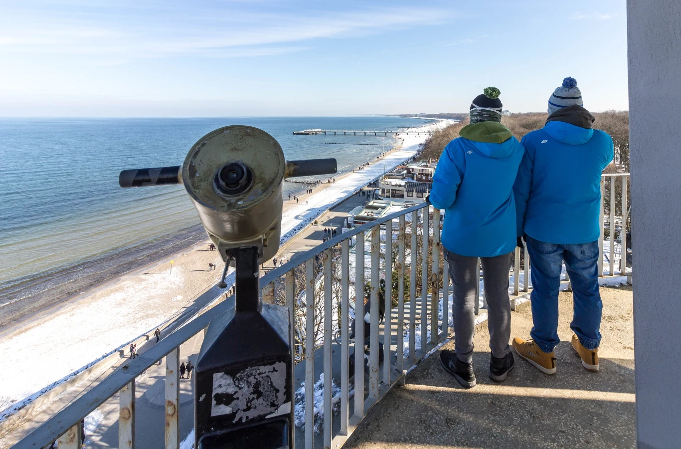 Pomorze oferuje także zimą wiele ciekawych tras dla tych, którzy uwielbiają wycieczki 