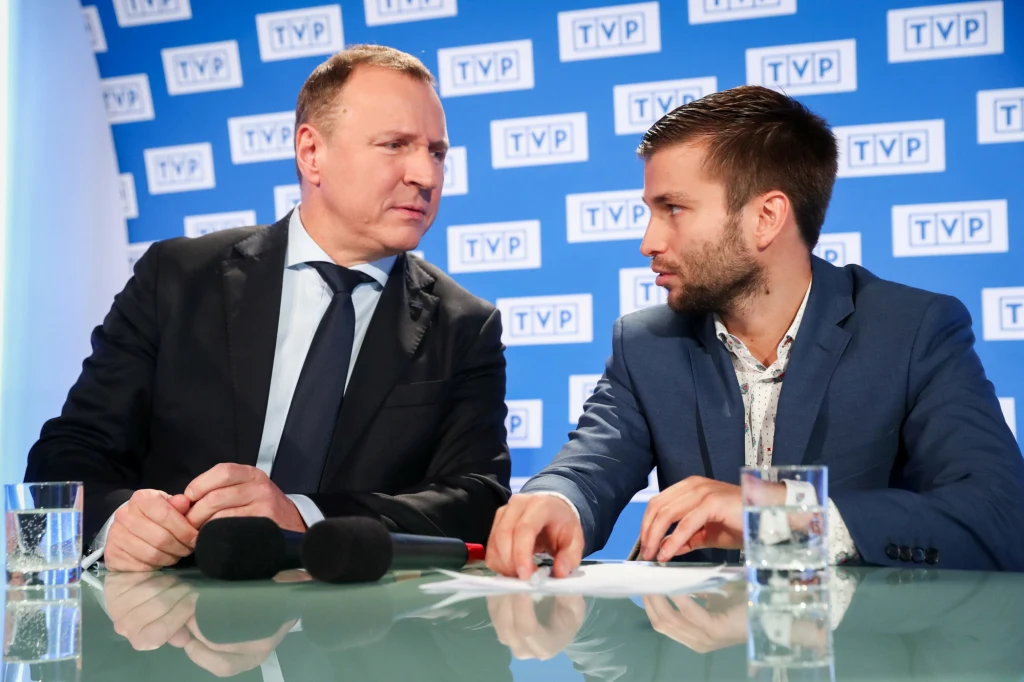 Jacek Kurski i Marek Szkolnikowski Jacek Kurski i Marek Szkolnikowski