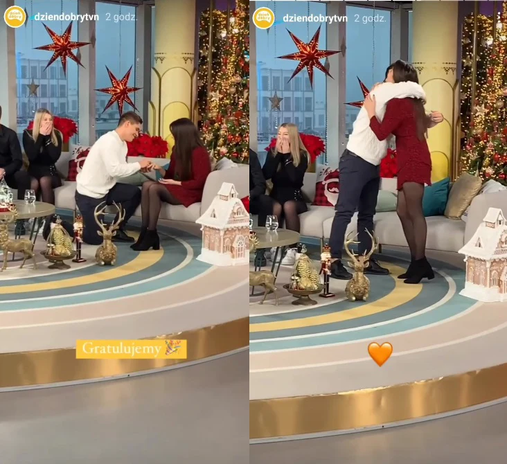 Zaręczyny w "Dzień dobry TVN" Zaręczyny w "Dzień dobry TVN"