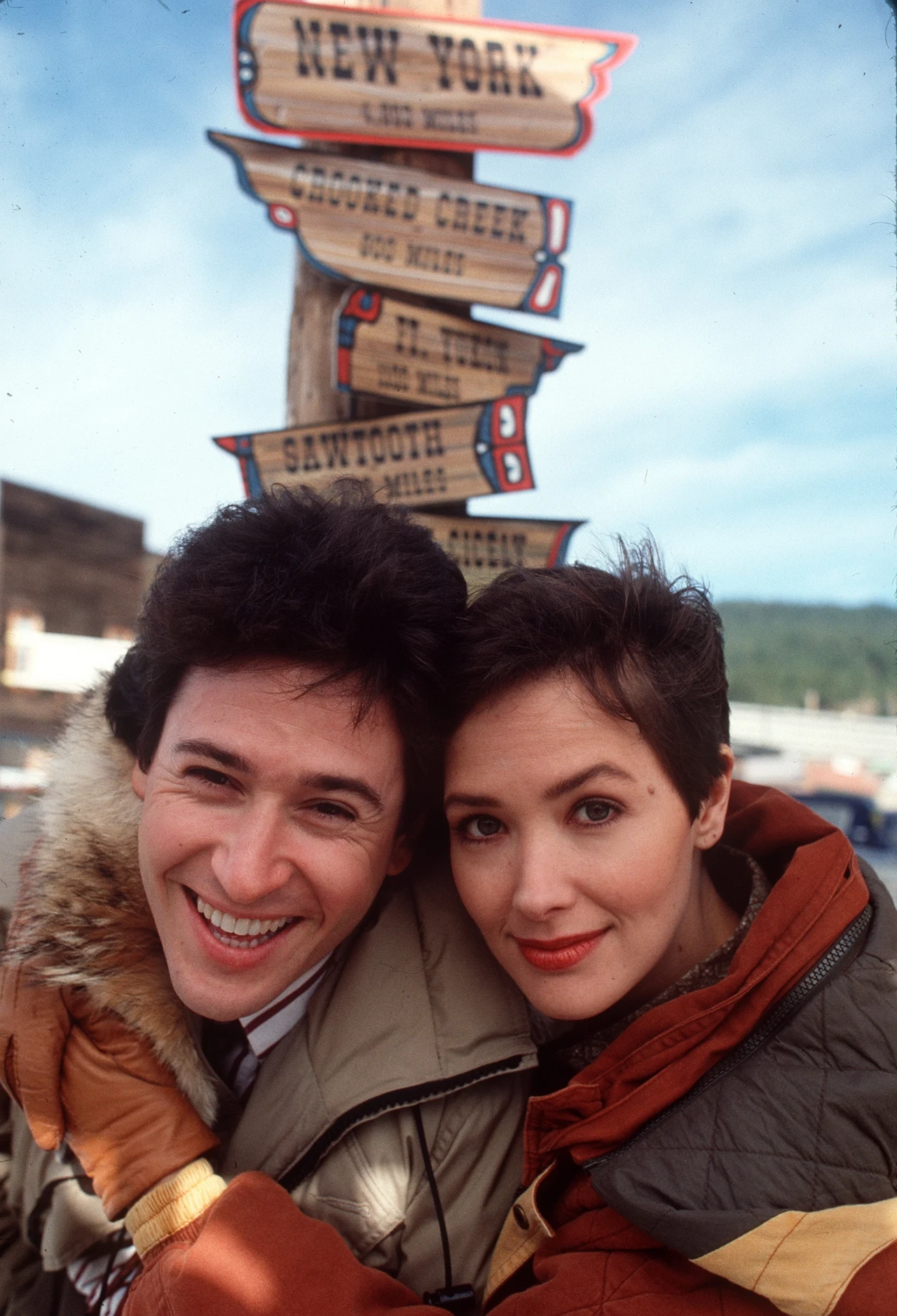 Rob Morrow (Joel Fleischman), Janine Turner (Maggie O'Connell)
