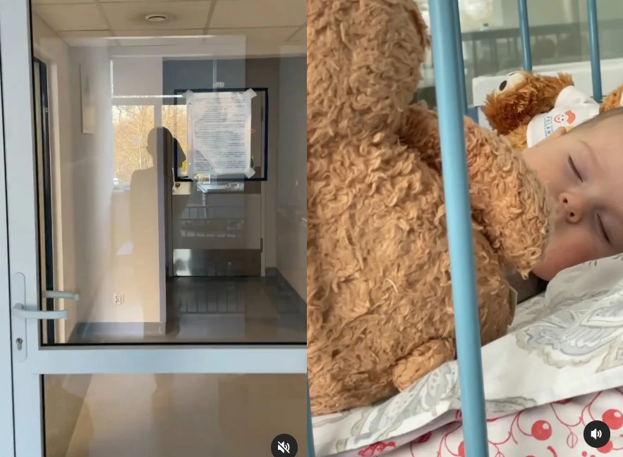 Zdjęcia ze szpitala na blogu Kasi Tusk, fot. makelifeeasier_pl