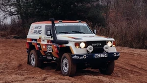 Kultowa Toyota najpopularniejszym autem Dakar Classic