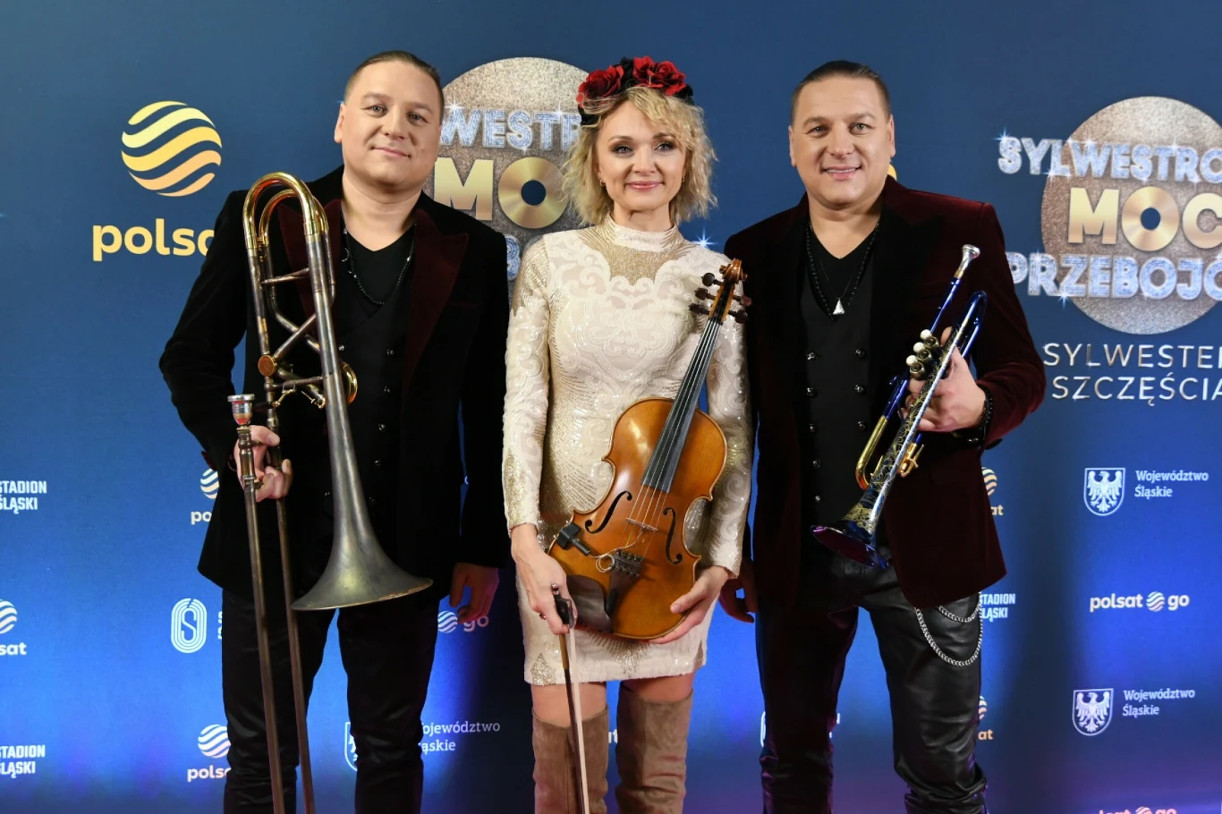 Golec uOrkiestra podczas Sylwestrowej Mocy Przebojów