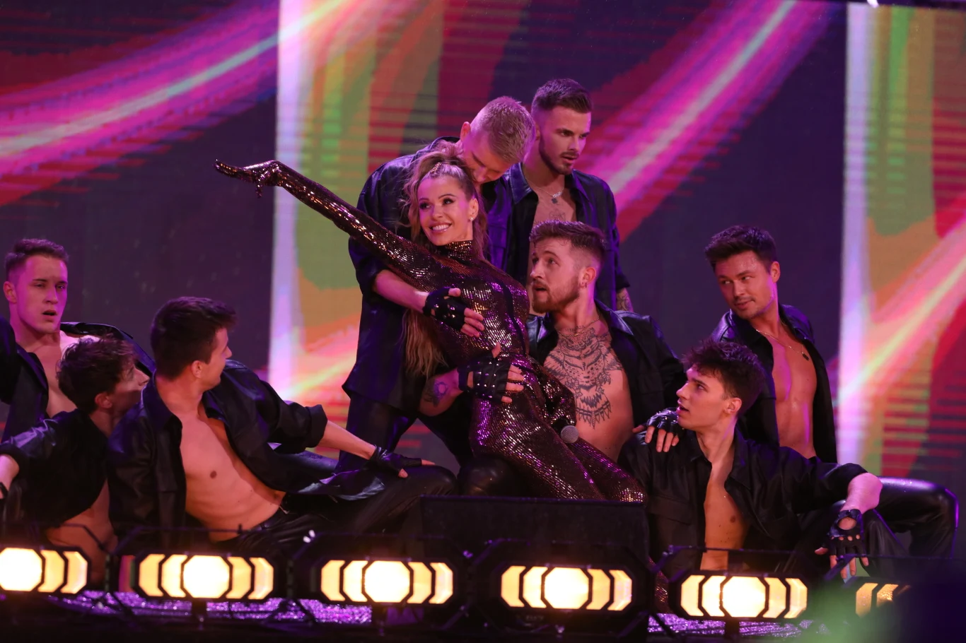 Doda podczas Sylwestrowej Mocy Przebojów Doda podczas Sylwestrowej Mocy Przebojów