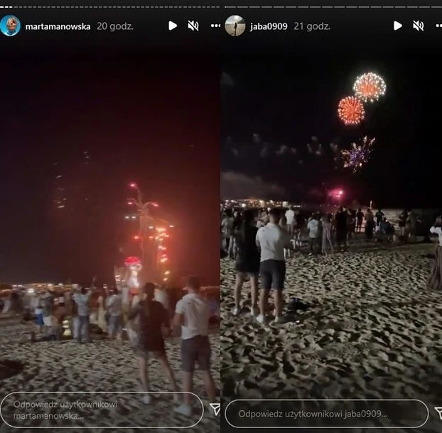 Marta i Bodzianny spędzali sylwestra w tym samym miejscu Marta i Bodzianny spędzali sylwestra w tym samym miejscu