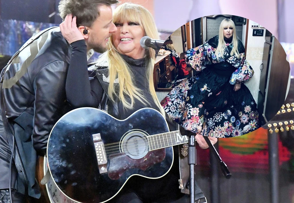 Maryla z Kupichą podczas sylwestra Maryla z Kupichą podczas sylwestra