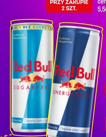 Napój energetyczny Red Bull