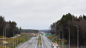 Odcinek trasy Via Baltica o długości 20 km Wysokie - Raczki