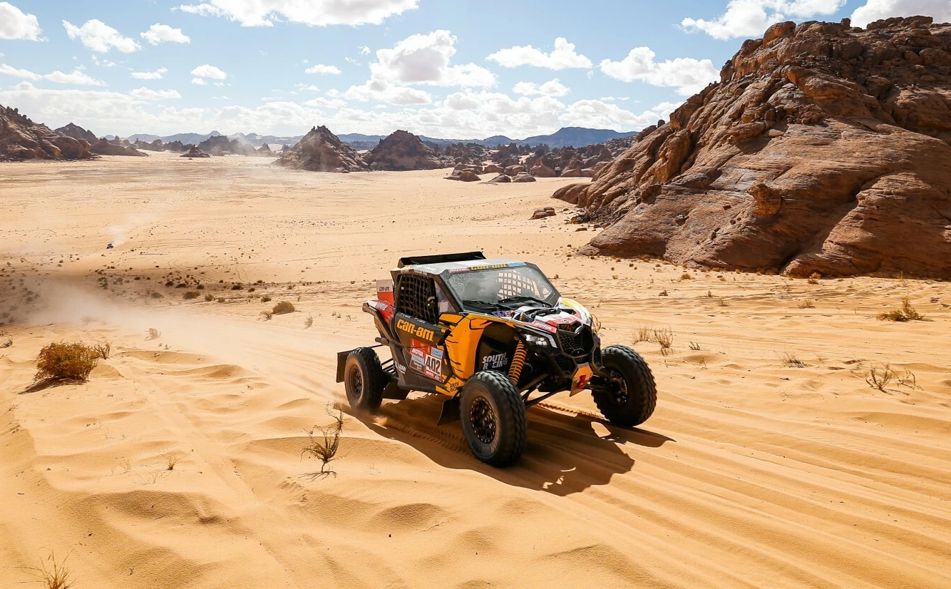 Aron Domżała i Maciej Marton na Rajdzie Dakar 2022 Aron Domżała i Maciej Marton na Rajdzie Dakar 2022