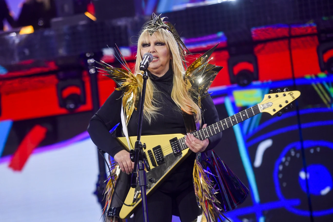 Maryla Rodowicz w sylwestrowej kreacji