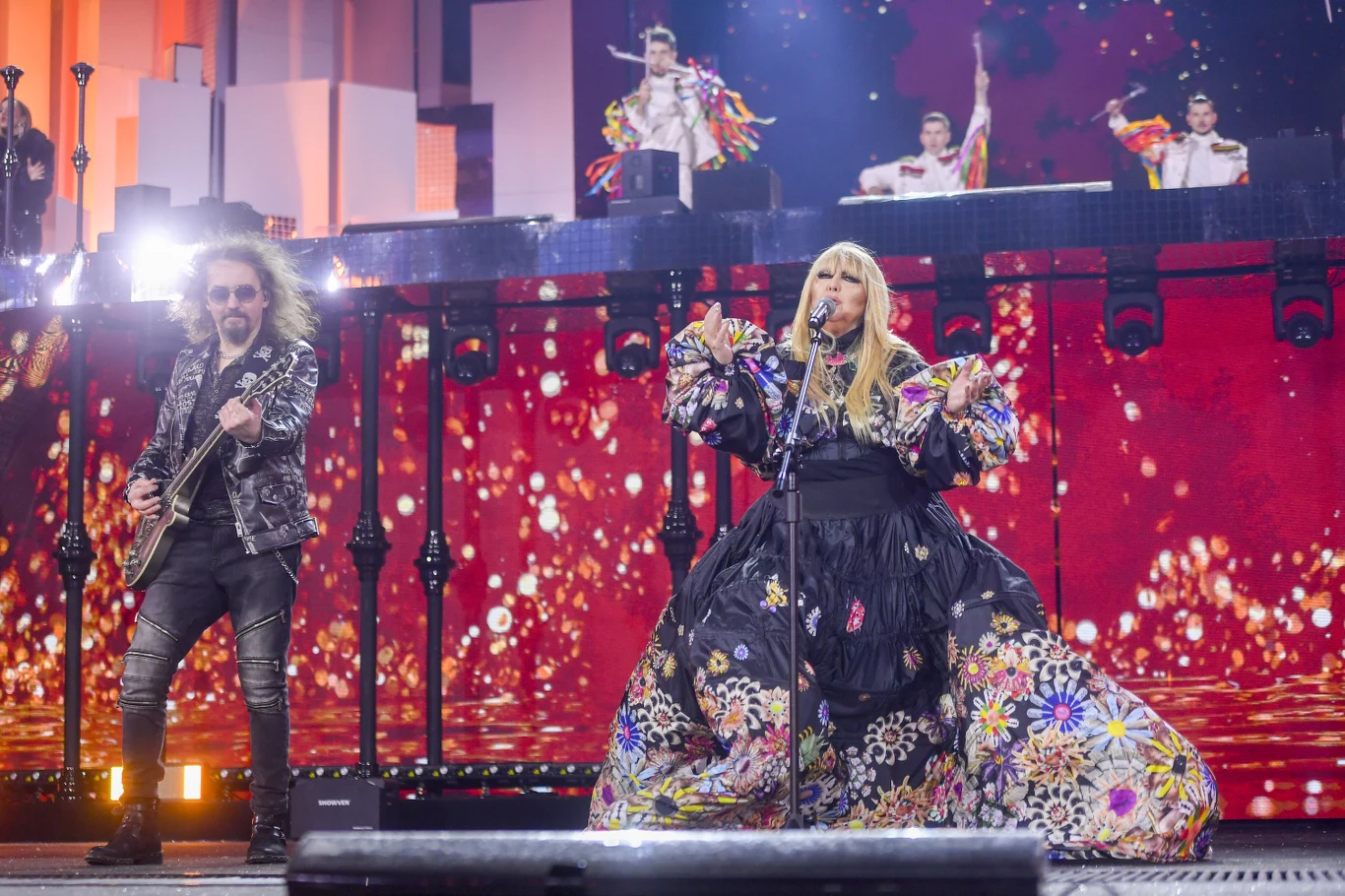 Maryla Rodowicz w sylwestrowej kreacji Maryla Rodowicz w sylwestrowej kreacji