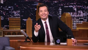 Jimmy Fallon w studiu NBC