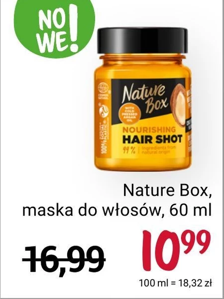 Maska do włosów Nature Box