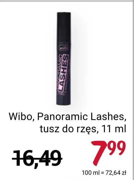 Tusz do rzęs Wibo