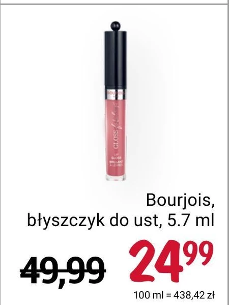 Błyszczyk do ust Bourjois