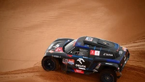 Dakar 2022. Na zdjęciu Kuba Przygoński