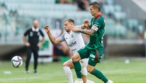 Milan Corryn w meczu Warta Poznań - Śląsk Wrocław