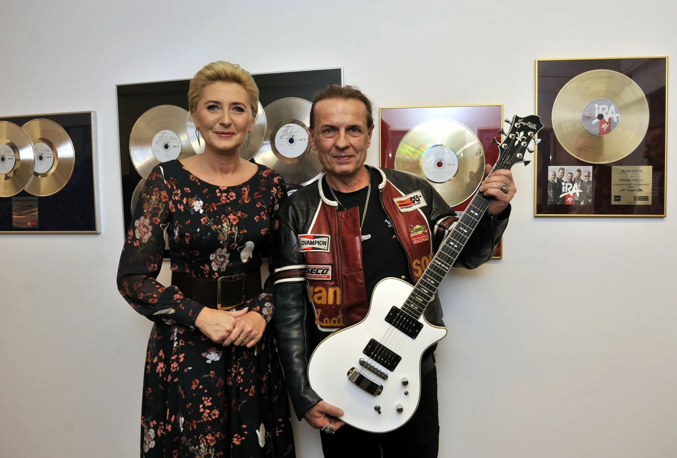 Andrzej Nowak w towarzystwie Agaty Dudy Andrzej Nowak w towarzystwie Agaty Dudy