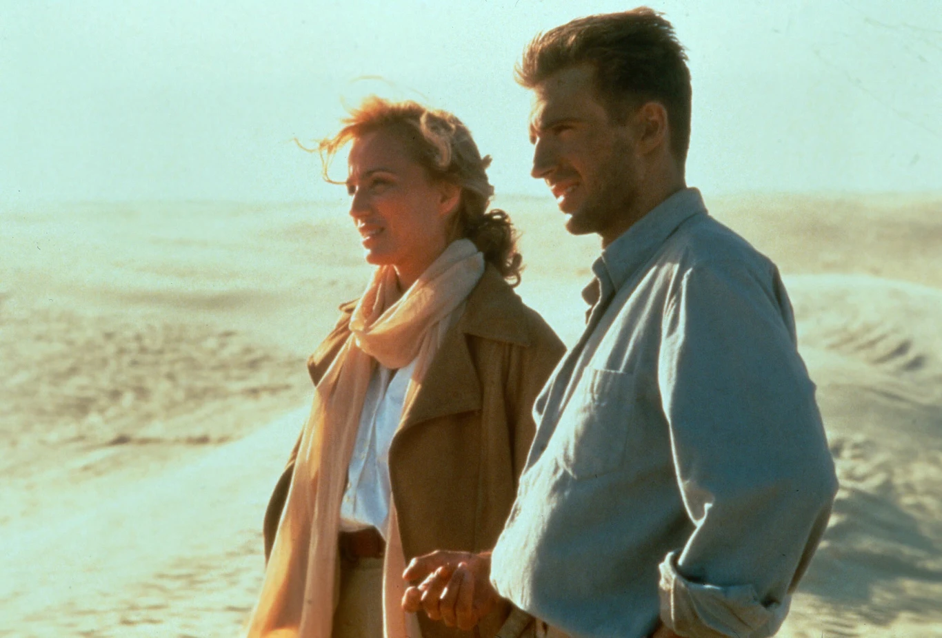 Kristin Scott Thomas i Ralph Fiennes "Angielski pacjent" (1996) 