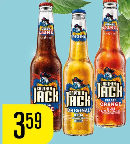 Captain Jack Cuba Libre Piwo smakowe 400 ml