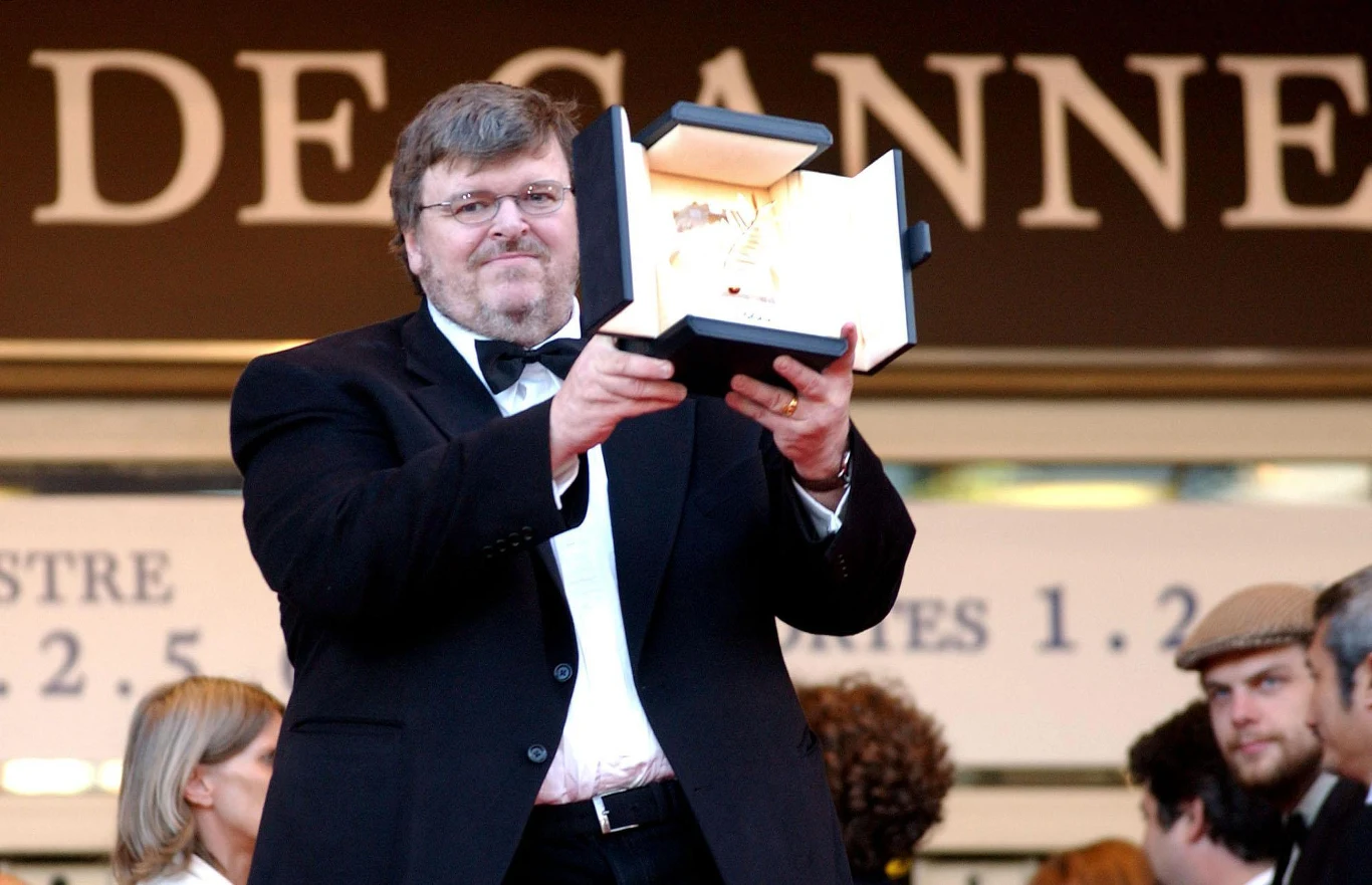 Michael Moore ze Złotą Palmą