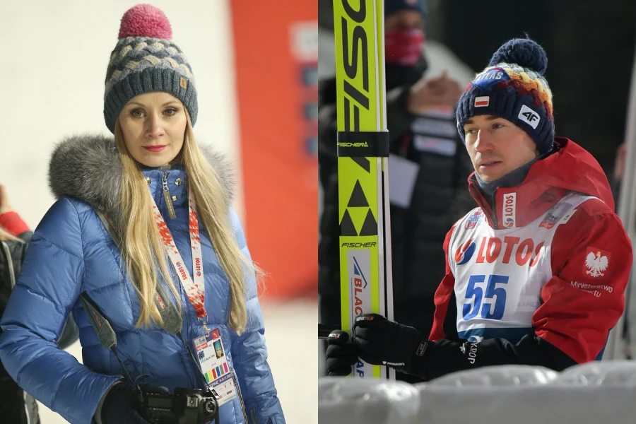 Kamil Stoch i Ewa Bilan-Stoch