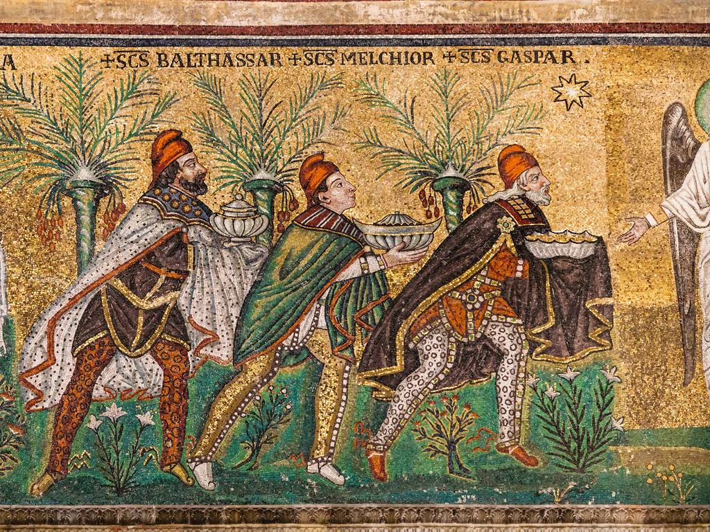 Bizantyjska mozaika z biblijnymi królami