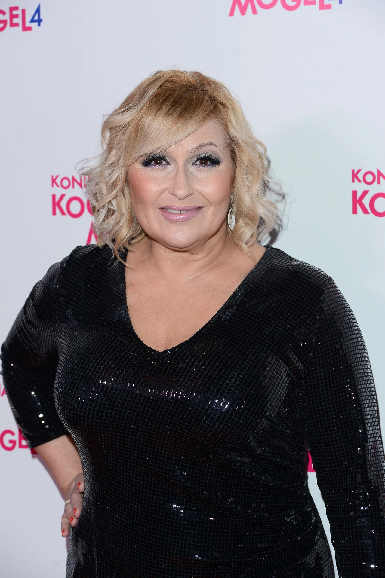 Kasia Skrzynecka na premierze "Kogel-Mogel"