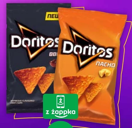 Doritos Nacho Chipsy kukurydziane o smaku serowym 100 g