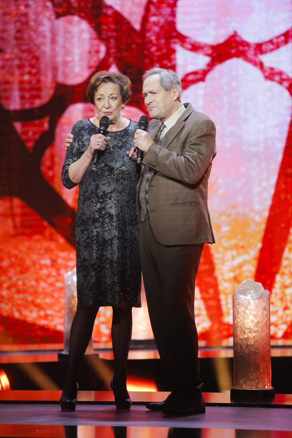 Ewa Dałkowska i Jerzy Zelnik