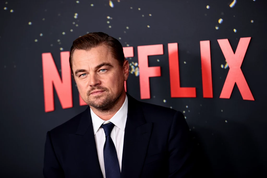 Leonardo DiCaprio wystąpił niedawno w hicie Netflixa "Nie patrz w górę" 