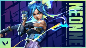 Valorant - postać "Neon"