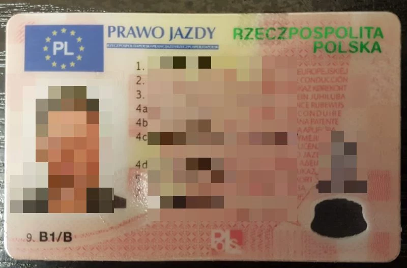 Mężczyzna wylegitymował się fałszywym prawem jazdy