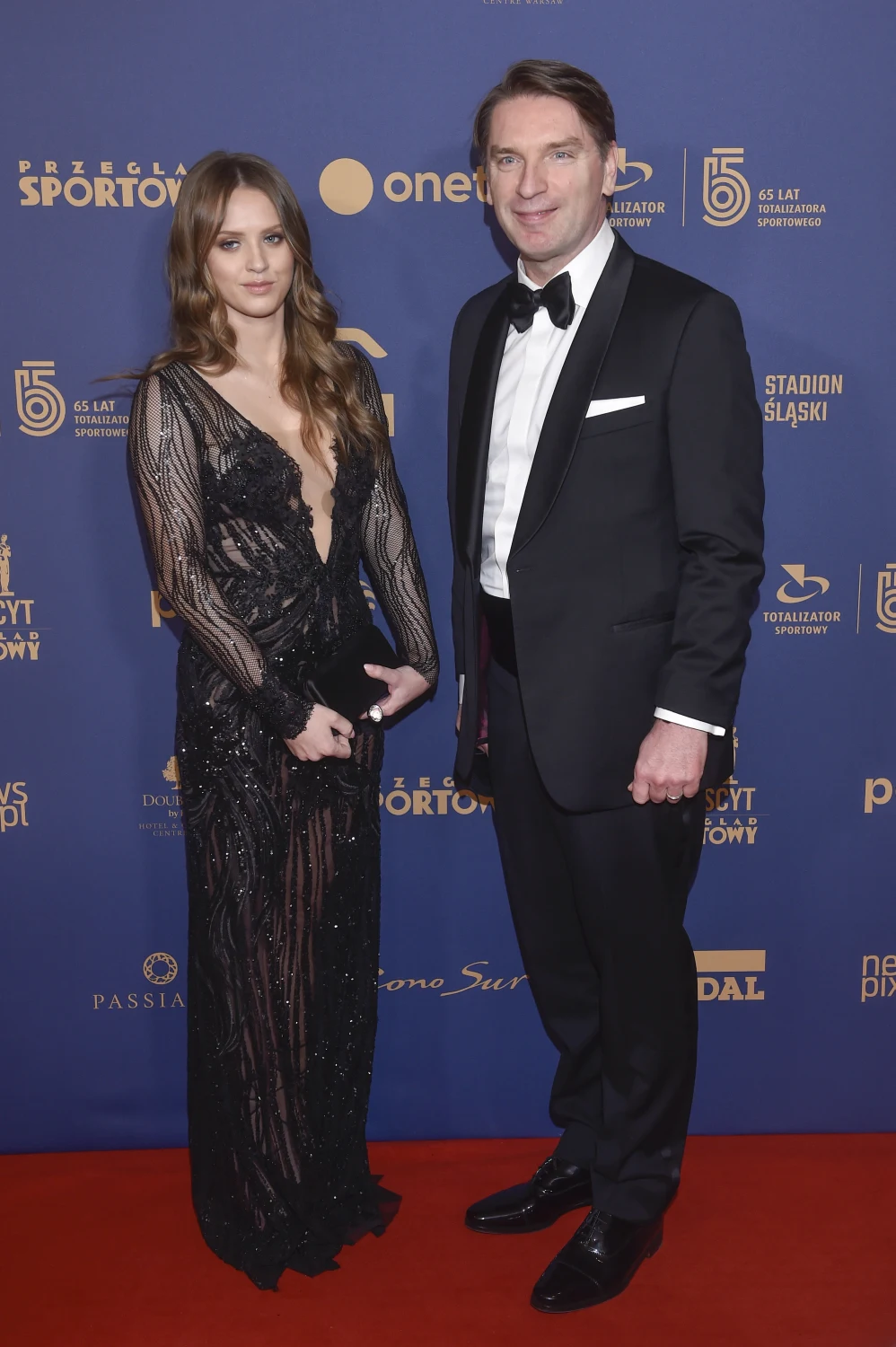 Tomasz Lis z córką, Polą Lis Gala Mistrzów Sportu 2022 Tomasz Lis z córką, Polą Lis Gala Mistrzów Sportu 2022