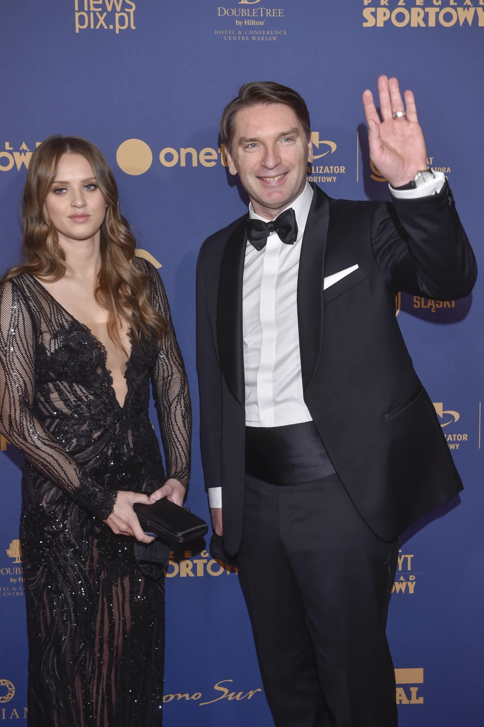 Tomasz Lis z córką, Polą Lis Gala Mistrzów Sportu 2022 Tomasz Lis z córką, Polą Lis Gala Mistrzów Sportu 2022