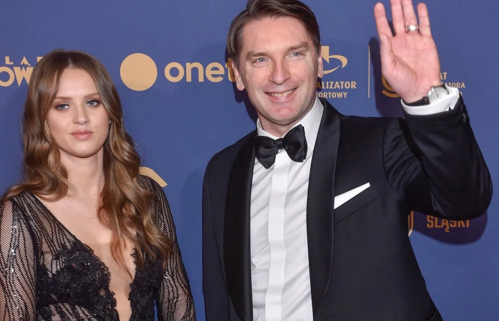 Tomasz Lis z córką, Polą Lis Gala Mistrzów Sportu 2022 Tomasz Lis z córką, Polą Lis Gala Mistrzów Sportu 2022