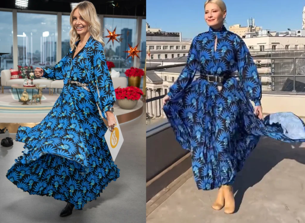 Agnieszka Woźniak-Starak i Małgorzata Kożuchowska w takich samych sukienkach