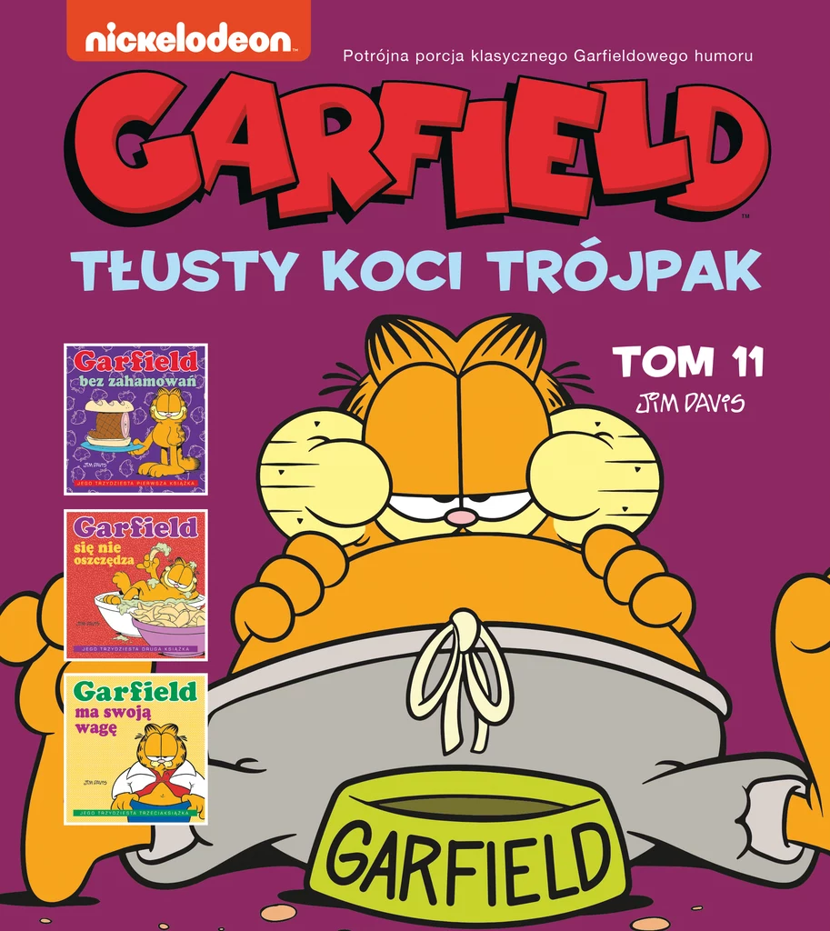 Garfield. Tłusty koci trójpak, tom 11