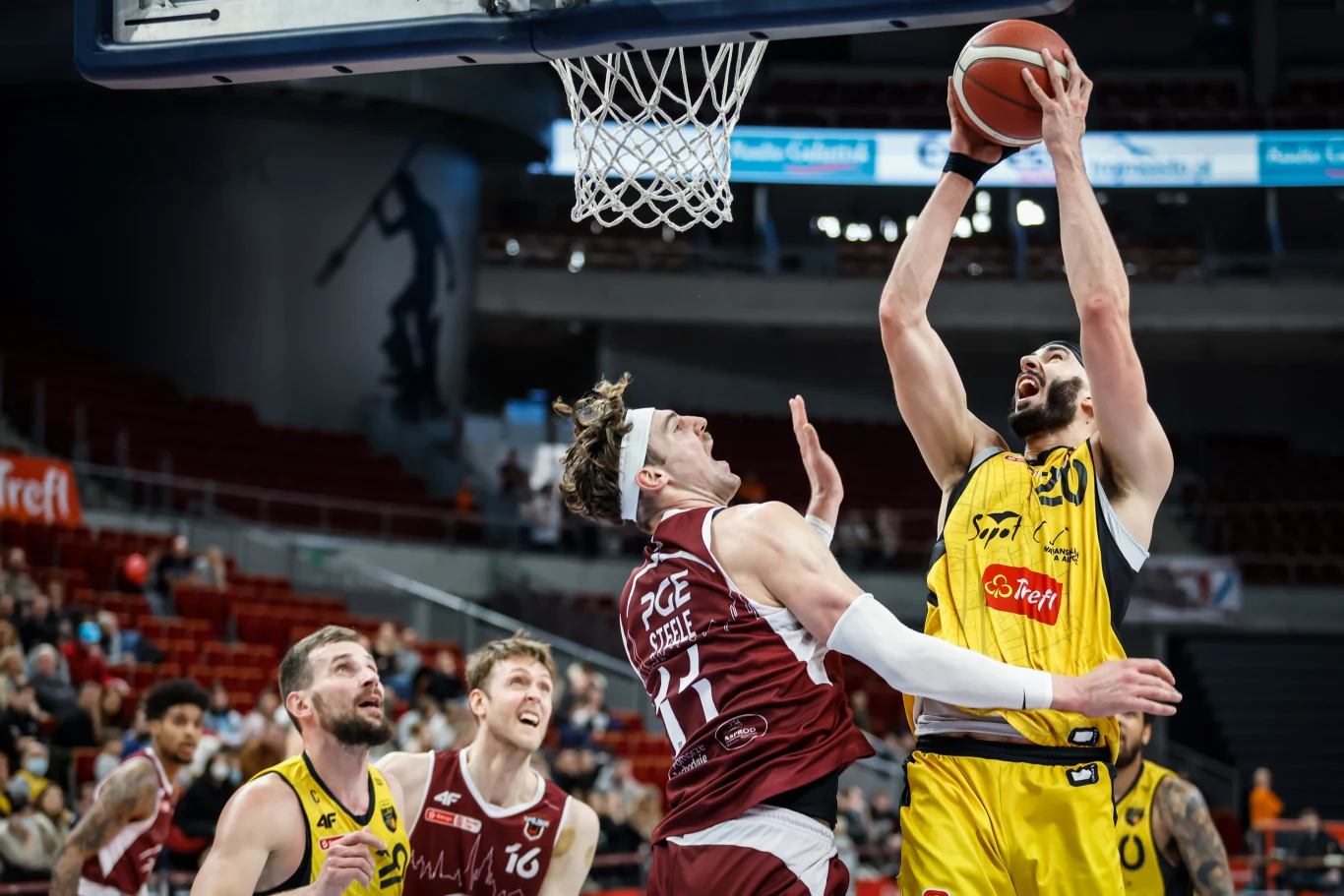 Trefl Sopot pokonał PGE Spójnie Stargard 72:71 Trefl Sopot pokonał PGE Spójnie Stargard 72:71