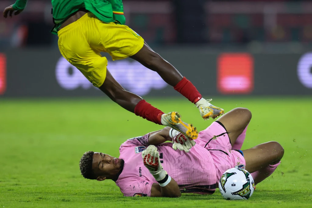 Etiopia w ataku na bramkę Zielonego Przylądka Etiopia w ataku na bramkę Zielonego Przylądka