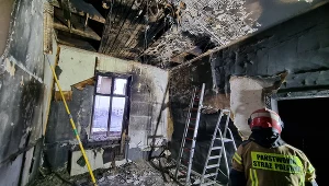 Przemyśl. Pożar w kamienicy. Ewakuowano mieszkańców