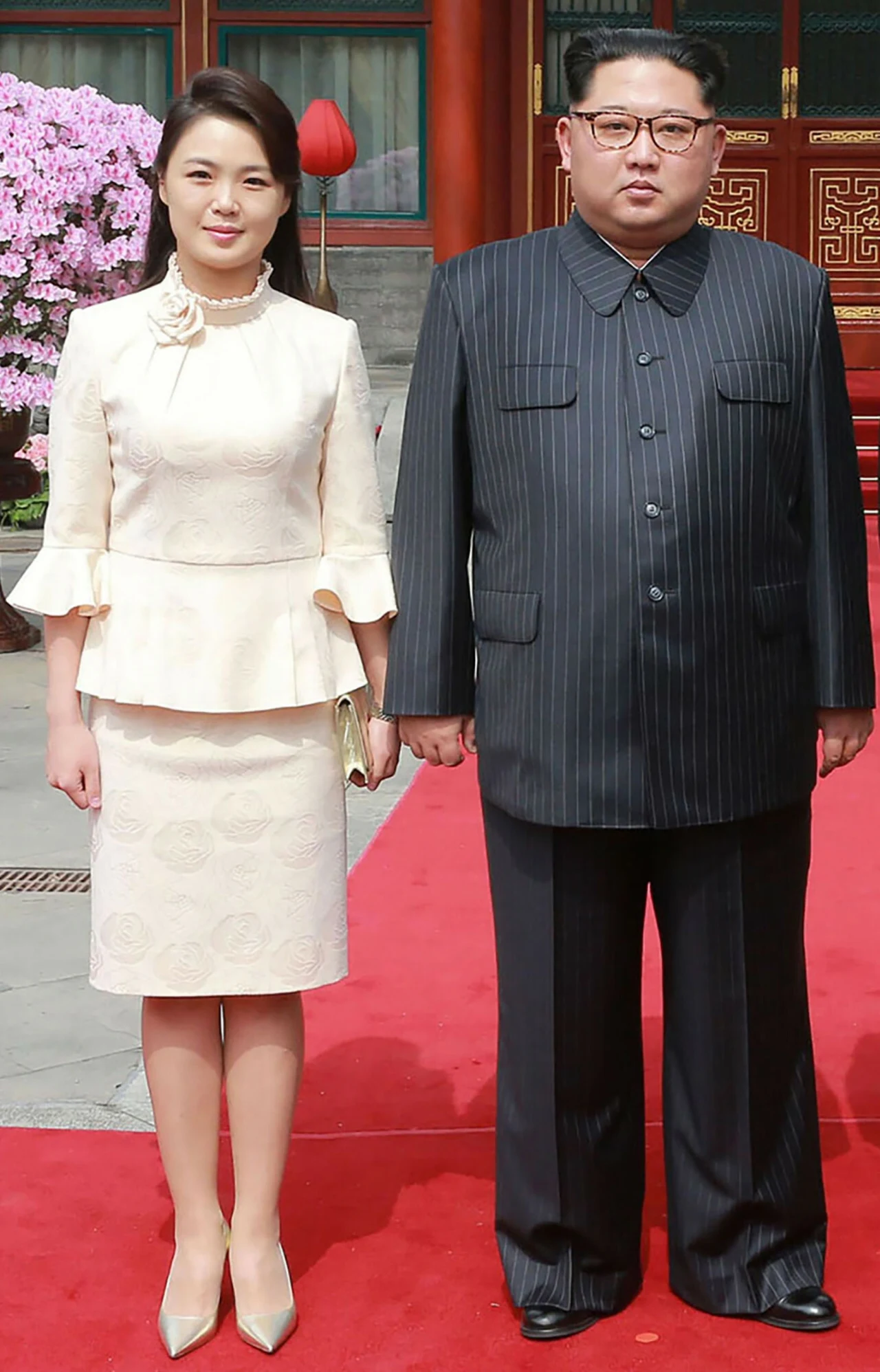 Ri Sol-Ju i Kim Dzong Un Ri Sol-Ju i Kim Dzong Un