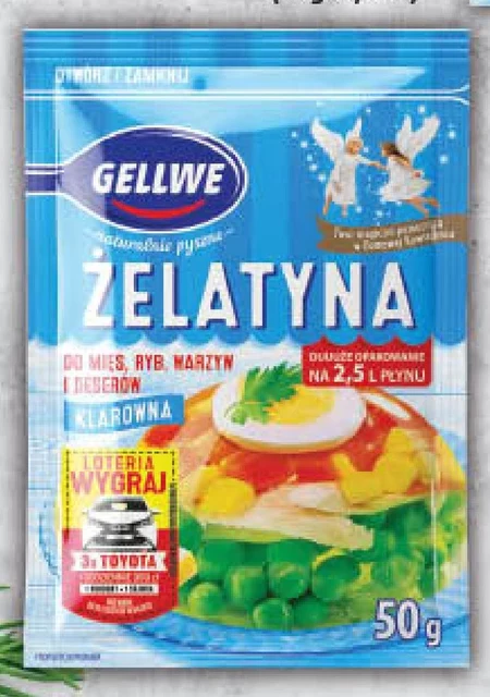 Gellwe Żelatyna 50 g
