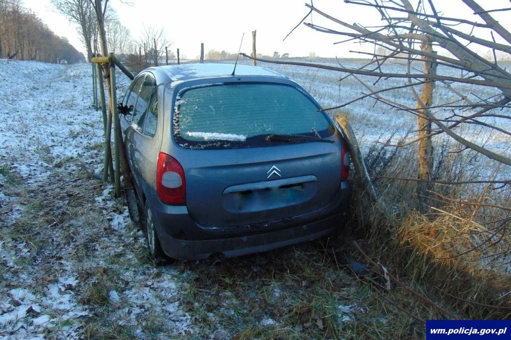 Wynik kierowcy tego Citroena to 3 promile