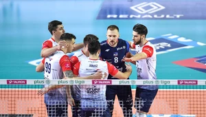 2022.01.04 Kedzierzyn-Kozle Siatkowka Mezczyzn PlusLiga Sezon 2021/2022 Grupa Azoty ZAKSA Kedzierzyn-Kozle - Stal Nysa N/z Emocje reakcja Adrian Staszewski Aleksander Sliwka Lukasz Kaczmarek Foto Lukasz Sobala / PressFocus