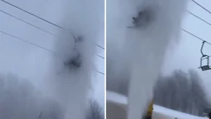 Wypadek na stoku. Ludzie skakali z kolejki krzesełkowej