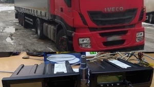 Wyłącznik tachografu w Iveco - 11 400 zł kary i utrata prawa jazdy