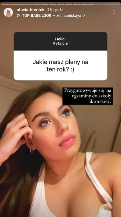 Oliwia Bieniuk: instagram.com/oliwia.bieniuk/