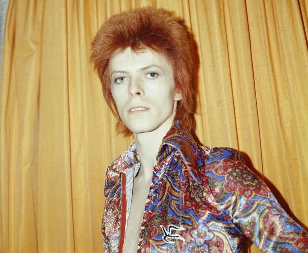 David Bowie jako Ziggy Stardust w 1973 roku